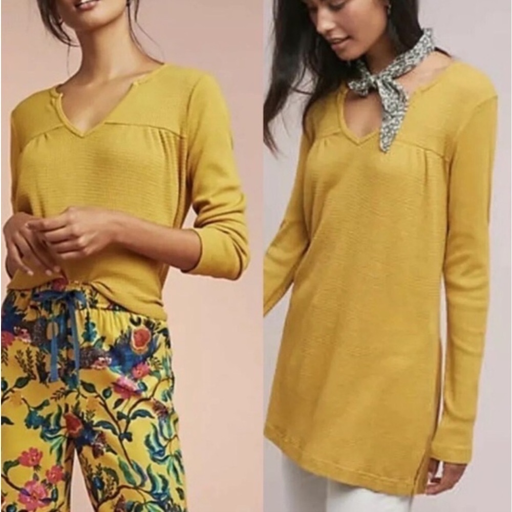 ANTHROPOLOGIE / T.la Waffle Knit
Thermal Tunic